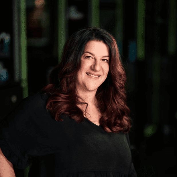 Portrait of Lia P., a professional stylist at Salon Bliss & Spa, showcasing their expertise and style.