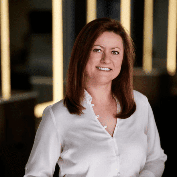 Portrait of Anna, a professional stylist at Salon Bliss & Spa, showcasing their expertise and style.